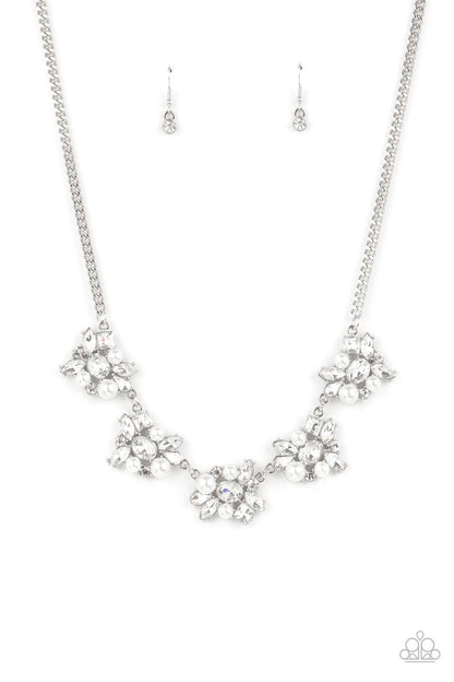 HEIRESS of Them All - White- Paparazzi Accessories - Paparazzi Accessories 