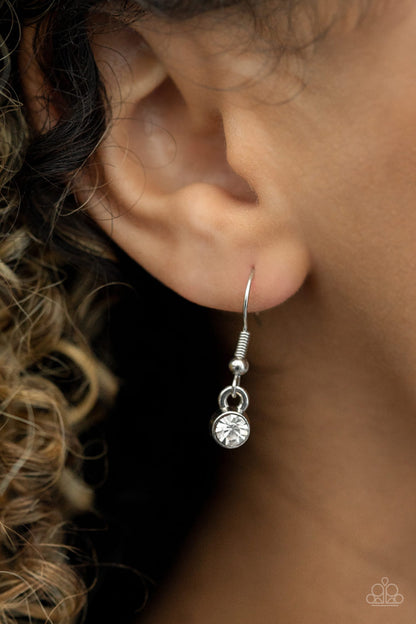 HEIRESS of Them All - White- Paparazzi Accessories - Paparazzi Accessories 