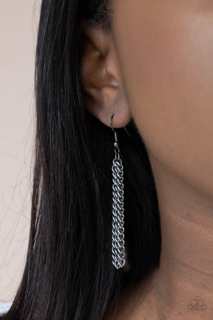 Metro Mirage - Black Necklace - Paparazzi Accessories - Paparazzi Accessories 