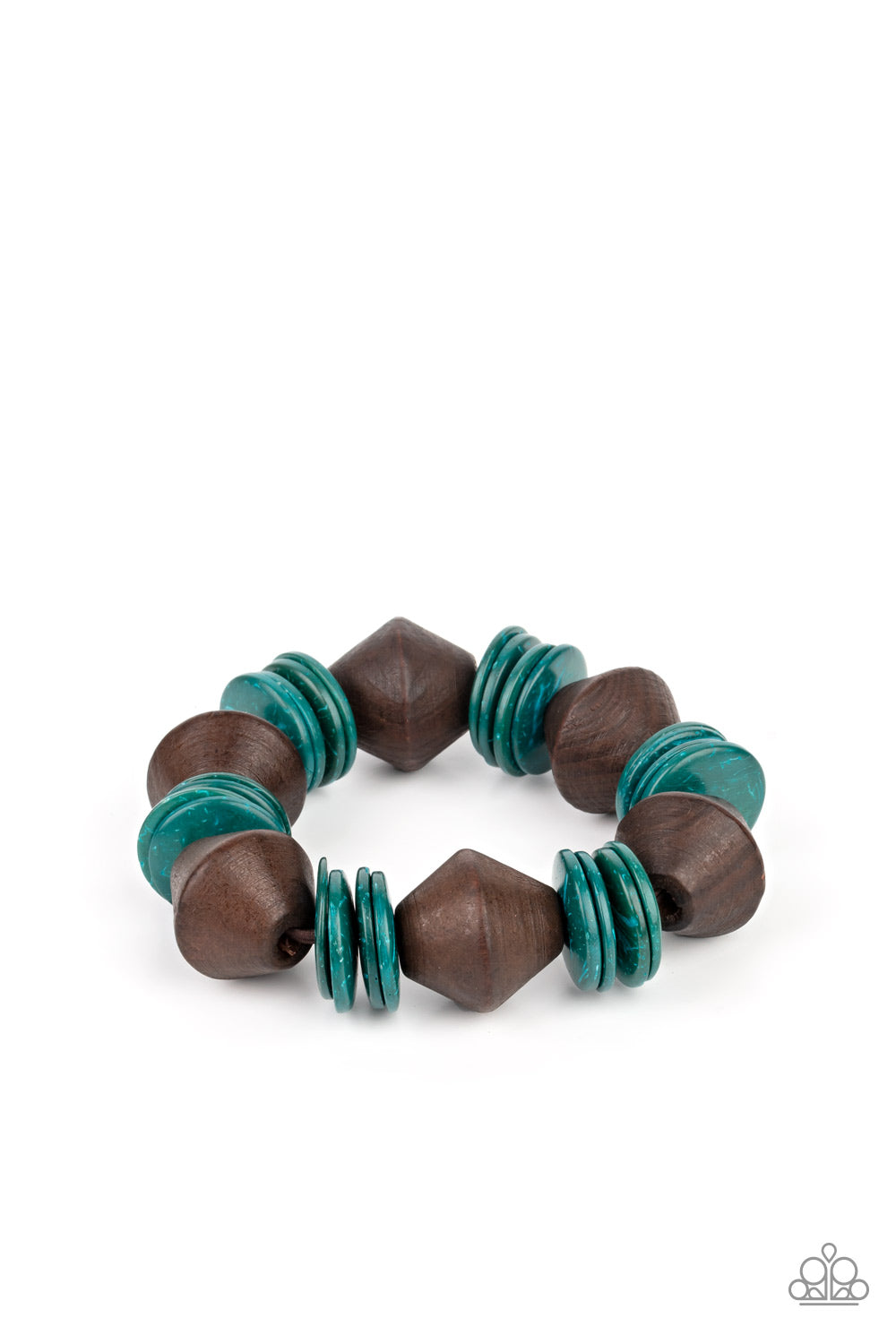 Bermuda Boardwalk - Blue Bracelet - Paparazzi Accessories - Paparazzi Accessories 