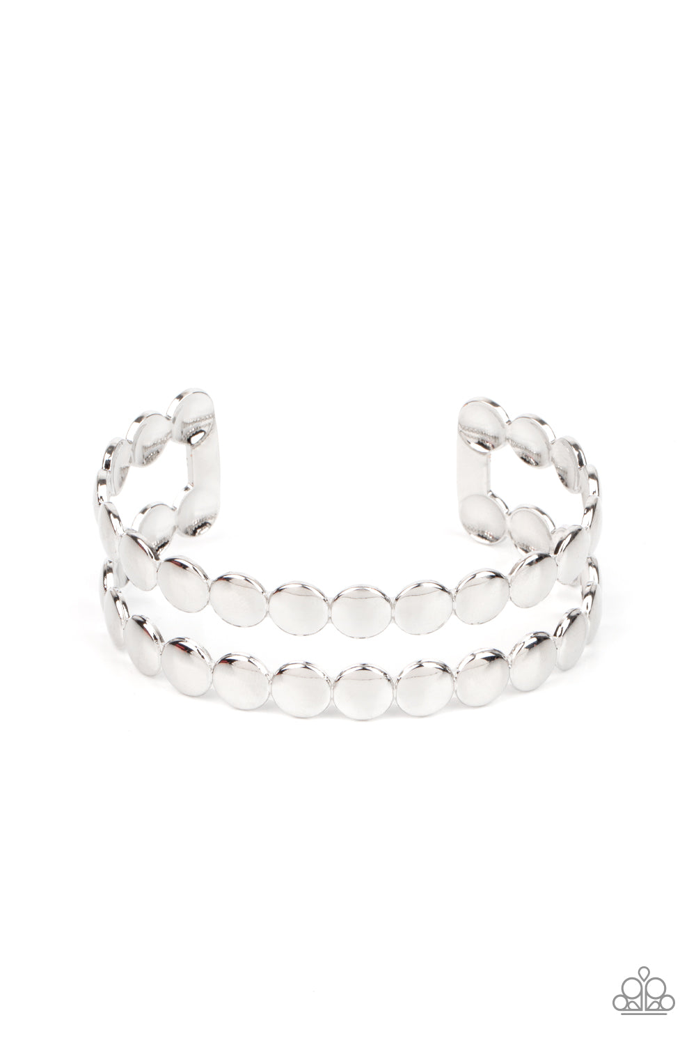 On The Spot Shimmer - Silver  - Paparazzi Accessories - Paparazzi Accessories 