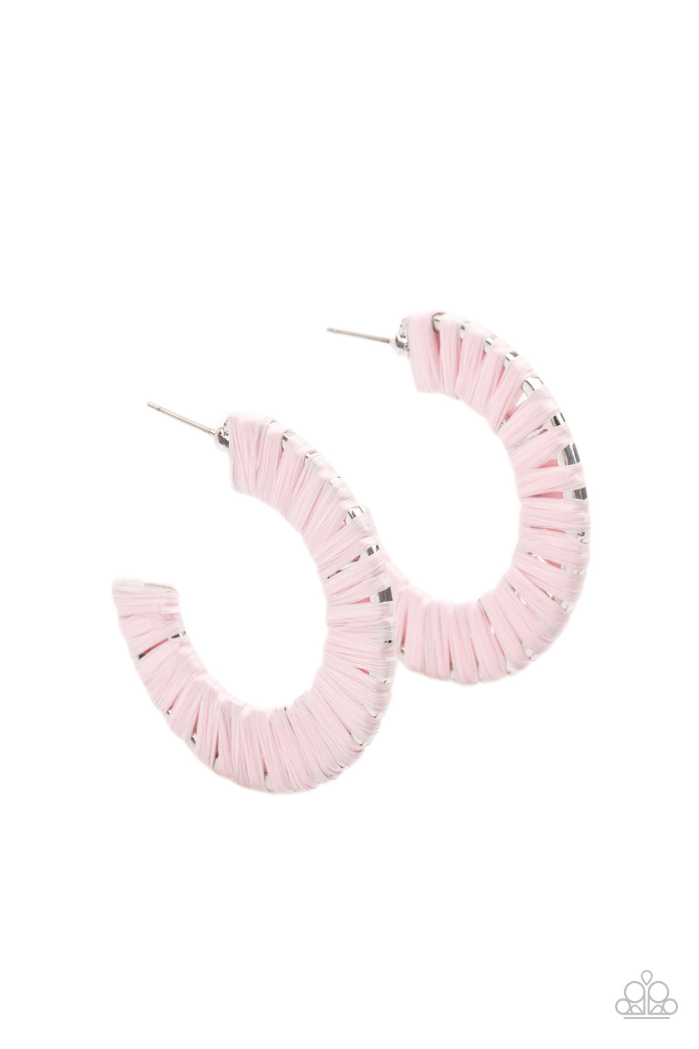 A Chance of RAINBOWS - Pink Earrings - Paparazzi Accessories - Paparazzi Accessories 