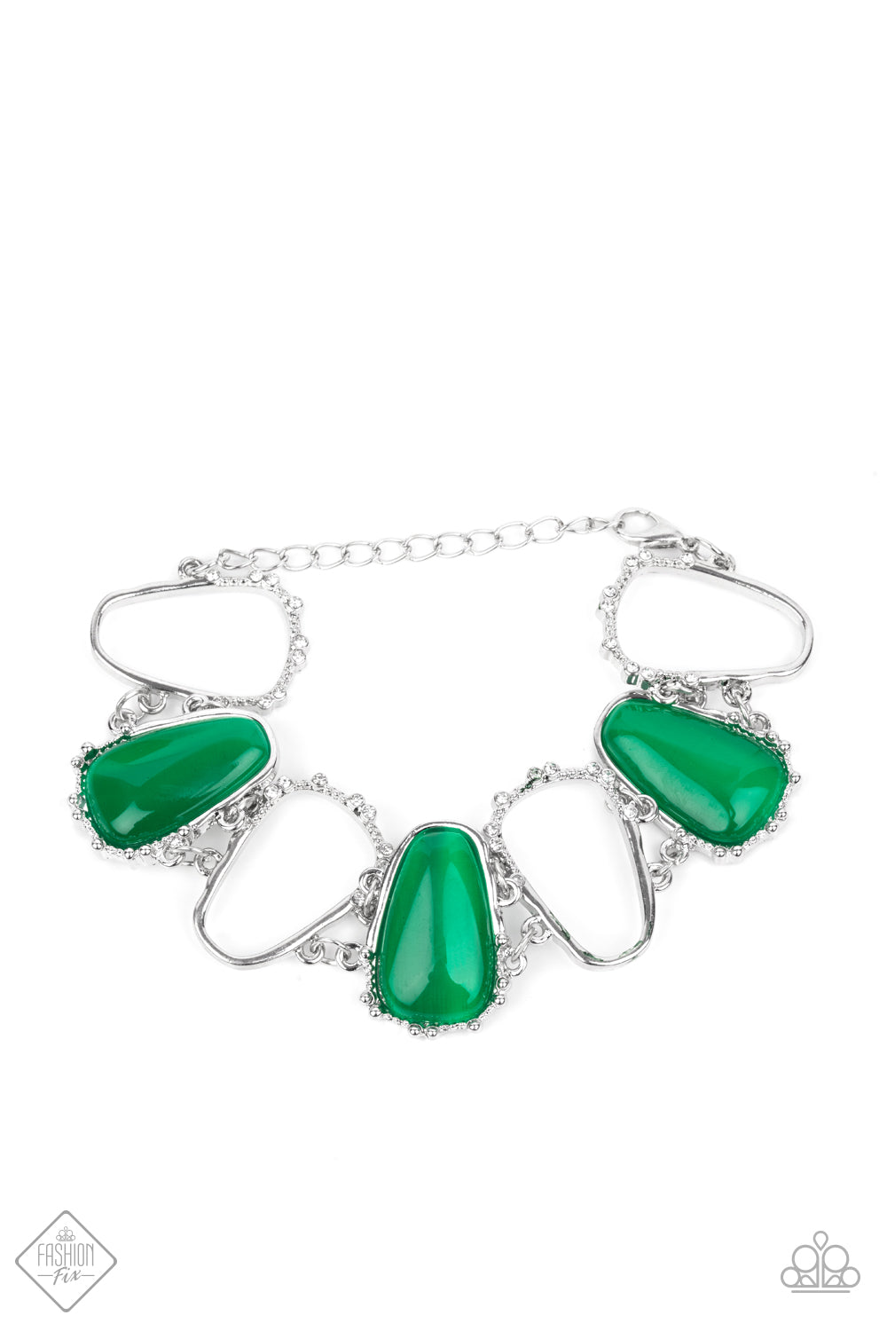 Yacht Club Couture - Green - Paparazzi Accessories 