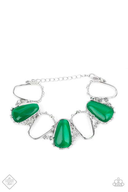 Yacht Club Couture - Green - Paparazzi Accessories 