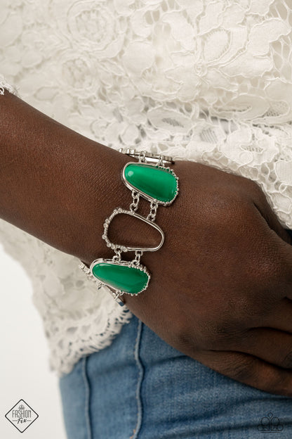 Yacht Club Couture - Green - Paparazzi Accessories 