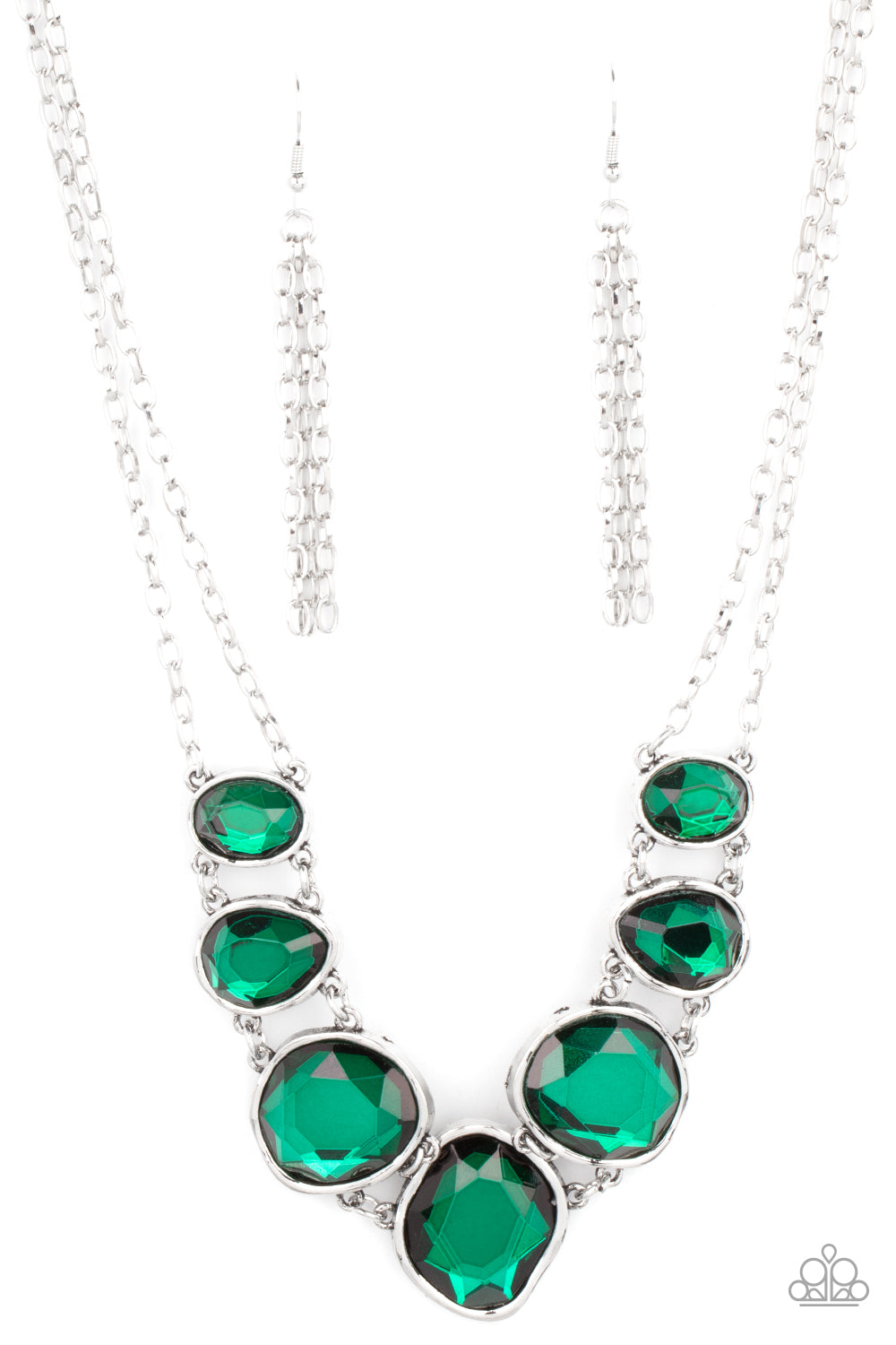 Absolute Admiration - Green Necklace - Paparazzi Accessories - Paparazzi Accessories 