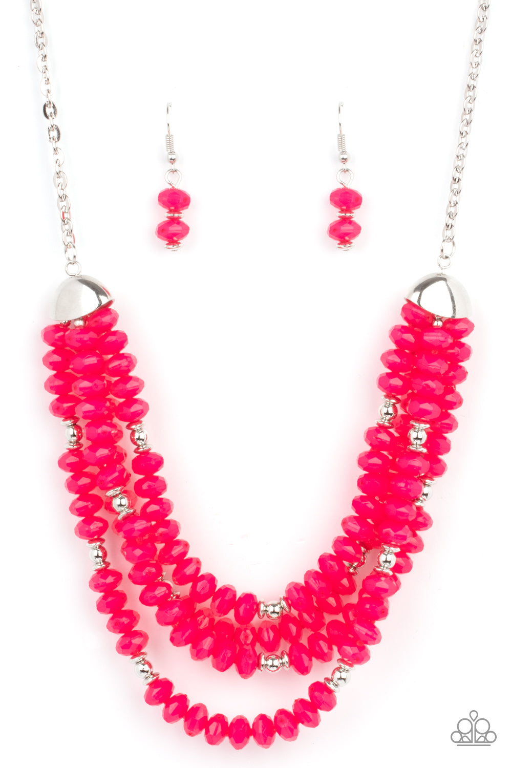 Best POSH-ible Taste - Pink Necklace - Paparazzi Accessories - Paparazzi Accessories 