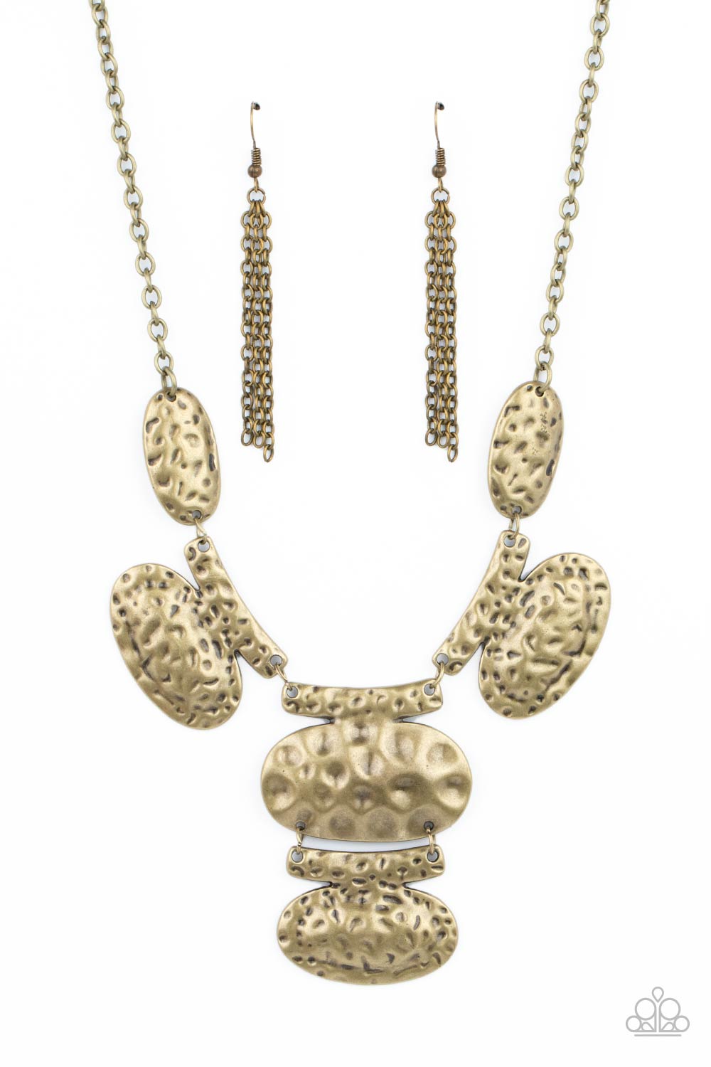 Gallery Relic - Brass Necklace - Paparazzi Accessories - Paparazzi Accessories 