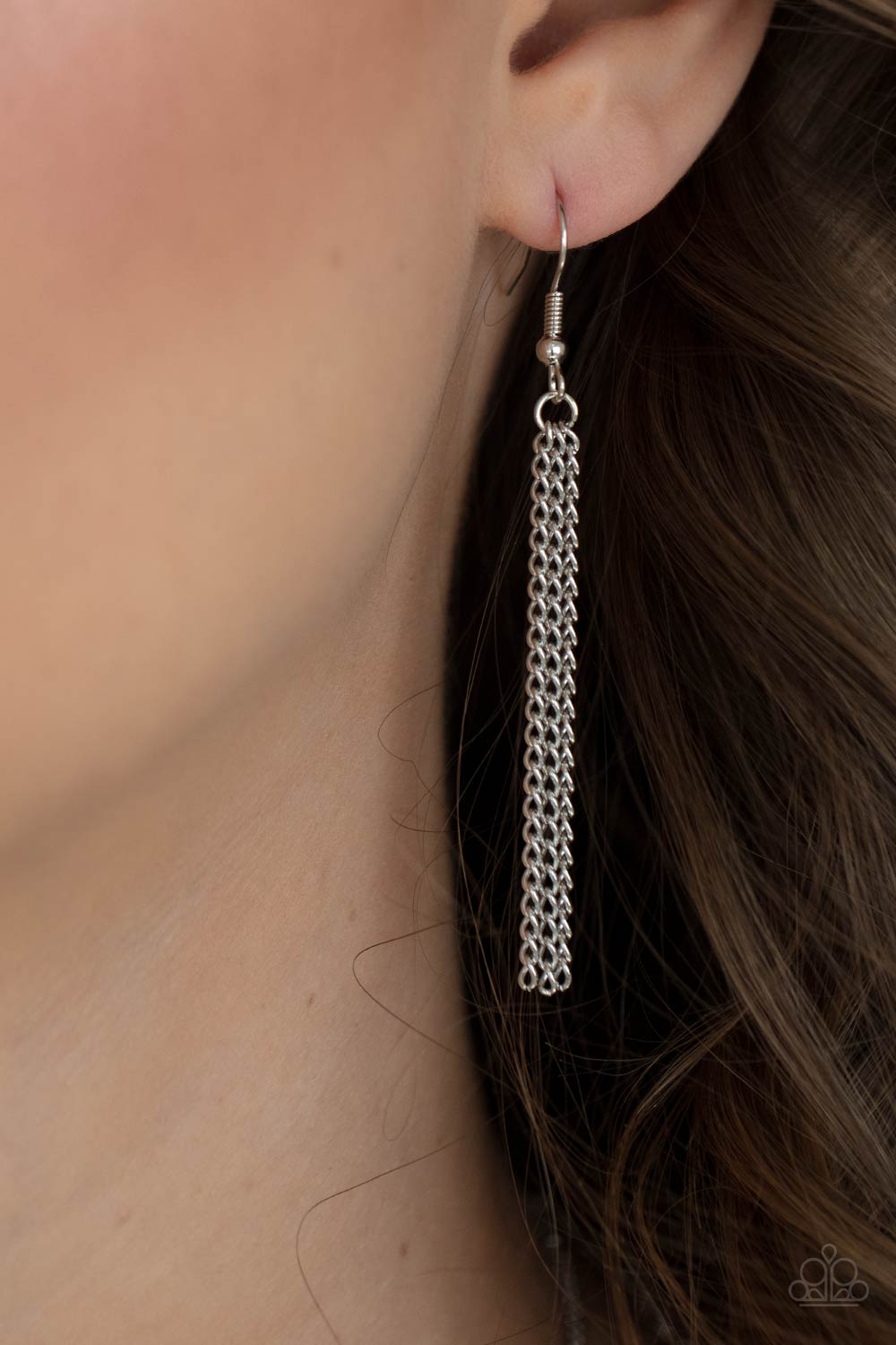 One Night In Casablanca - Cork & Silver Necklace - Paparazzi Accessories 