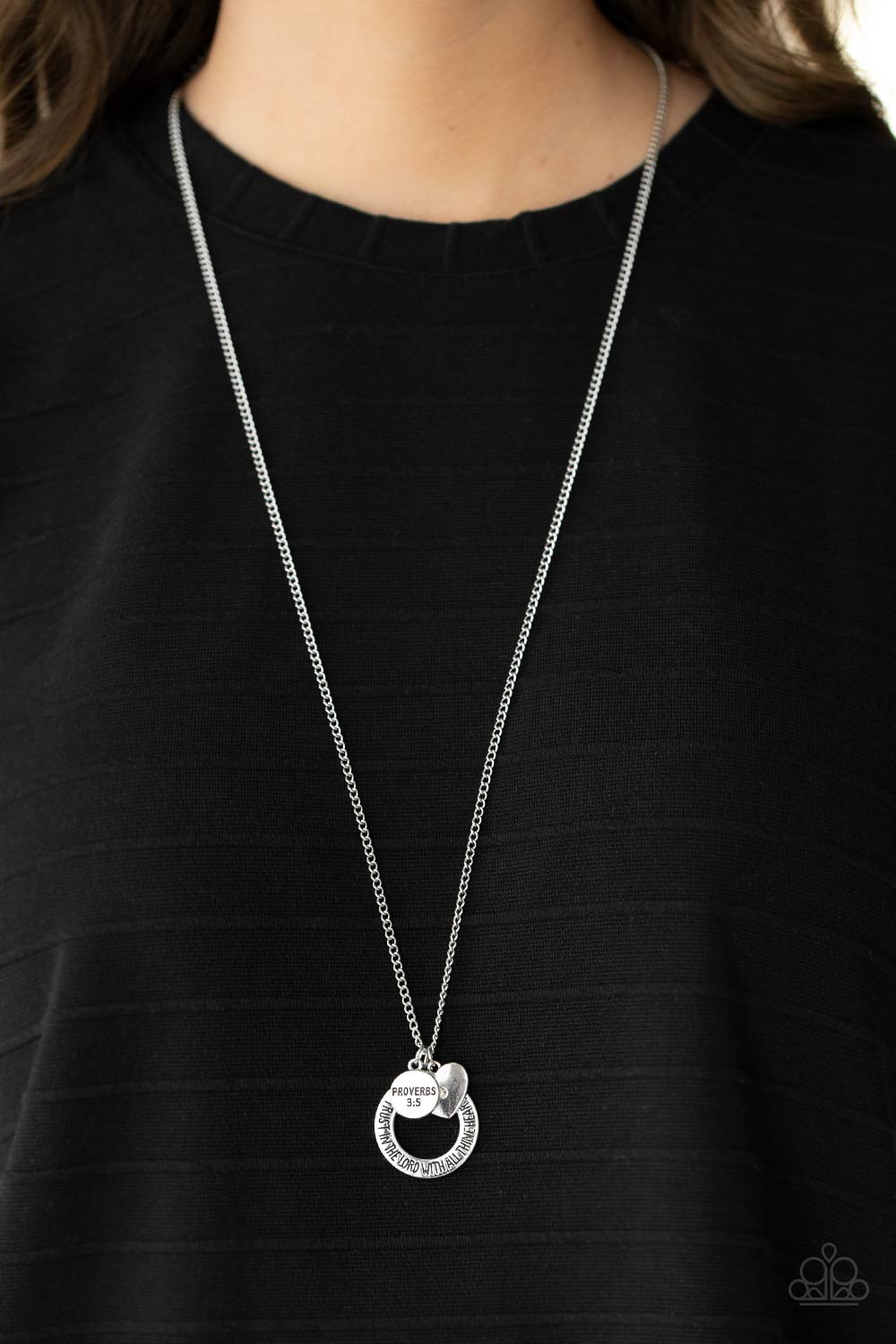 Full of Faith - Multi Necklace - Paparazzi Accessories - Paparazzi Accessories 