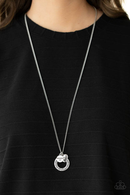 Full of Faith - Multi Necklace - Paparazzi Accessories - Paparazzi Accessories 