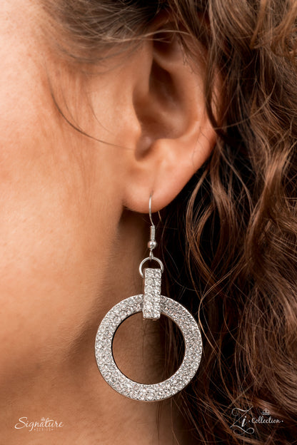 The Missy - Rhinestone Circles Necklace - Zi Collection - Paparazzi Accessories 