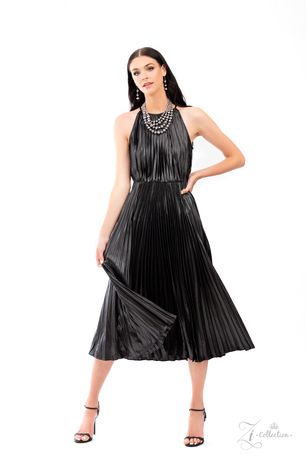 Influential Hematite Necklace  - 2021 Zi Collection - Paparazzi Accessories 