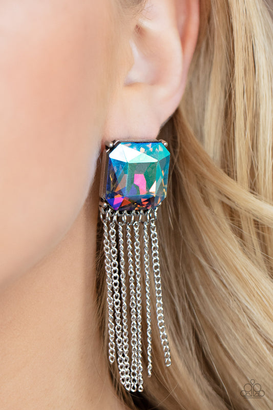 Supernova Novelty - Multi Earrings - Paparazzi Accessories 