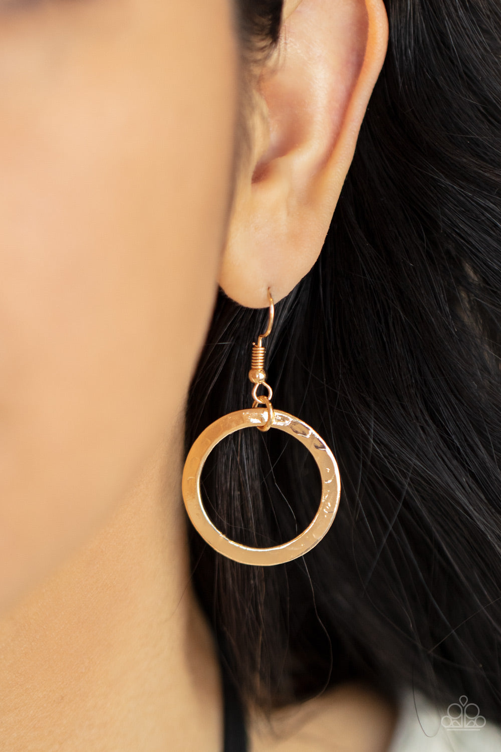 Spiraling Out of COUTURE - Gold Necklace - Paparazzi Accessories 