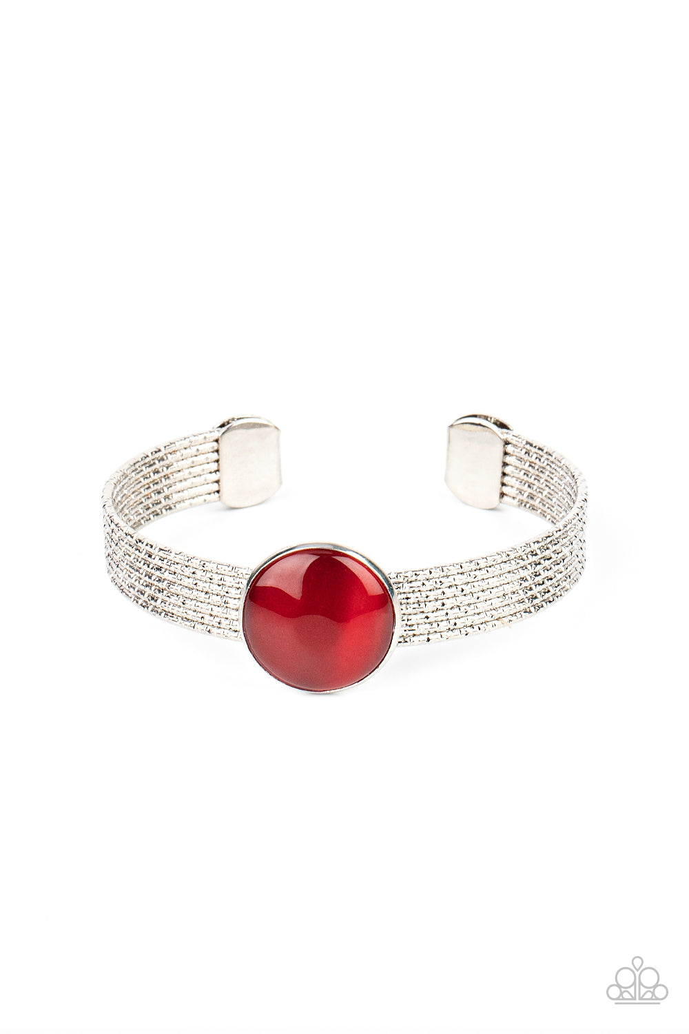 Mystical Magic - Red Bracelet - Paparazzi Accessories - Paparazzi Accessories 