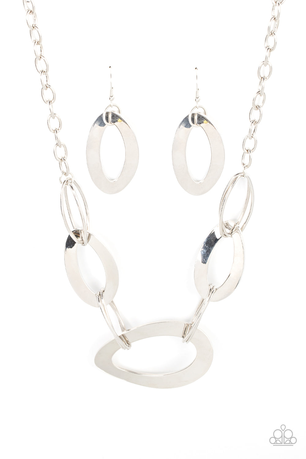 METALHEAD Count - Silver Necklace - Paparazzi Accessories 
