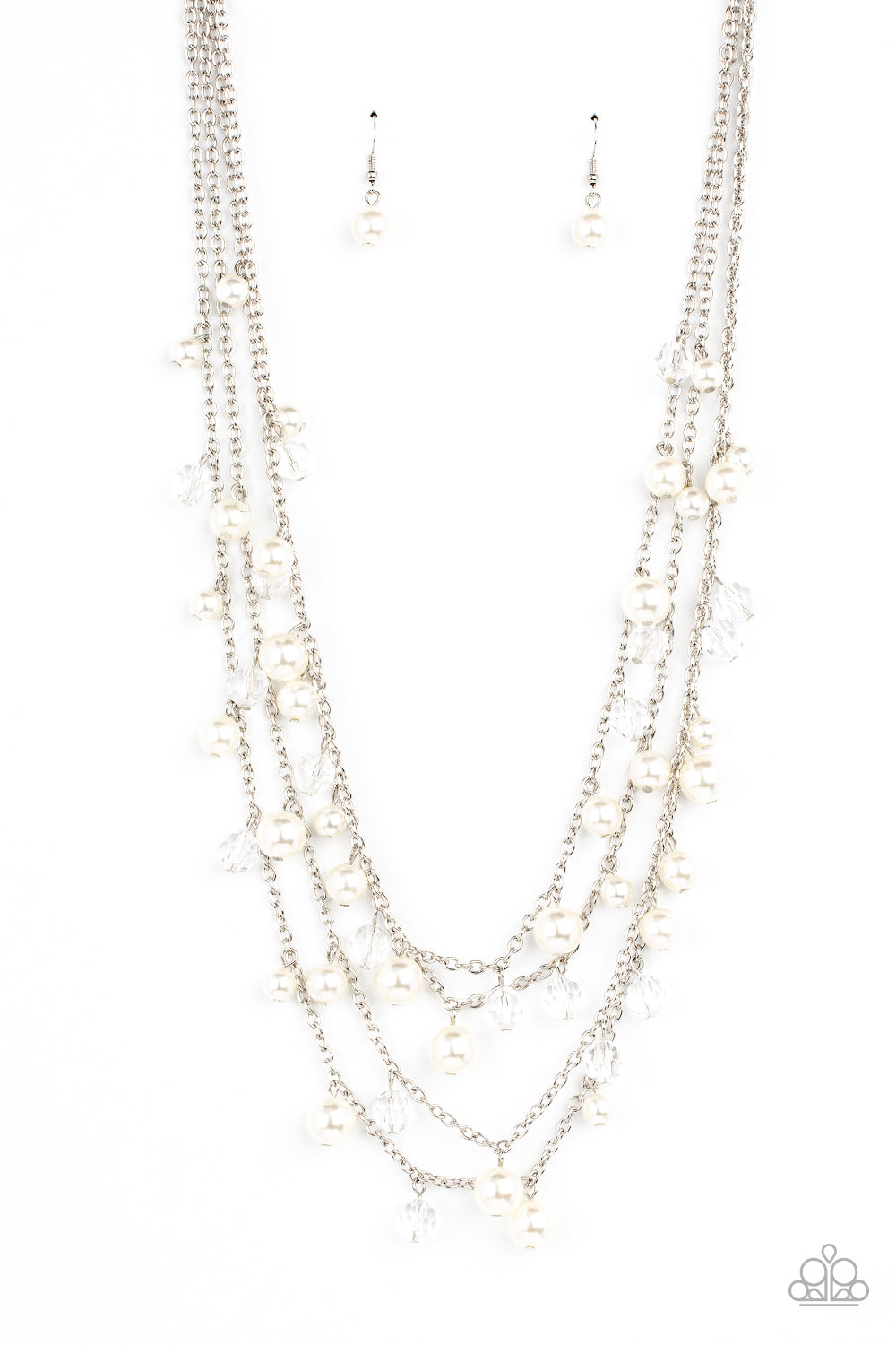 Vintage Virtuoso - White - Paparazzi Accessories 