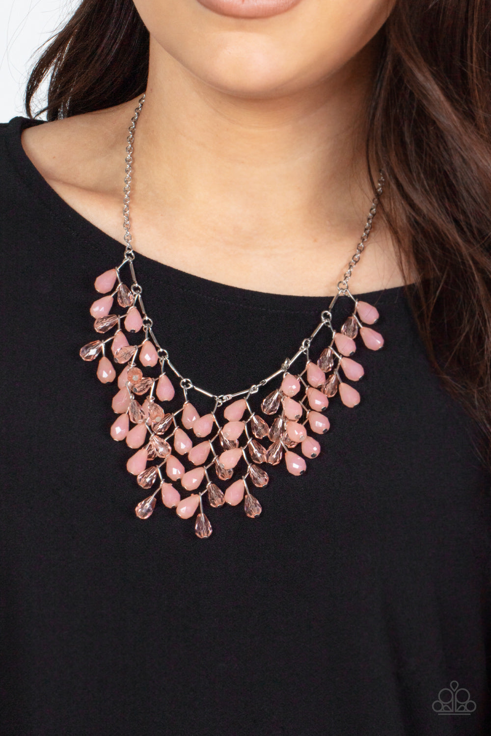 Garden Fairytale - Pink Necklace - Paparazzi Accessories - Paparazzi Accessories 