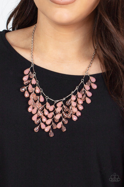 Garden Fairytale - Pink Necklace - Paparazzi Accessories - Paparazzi Accessories 