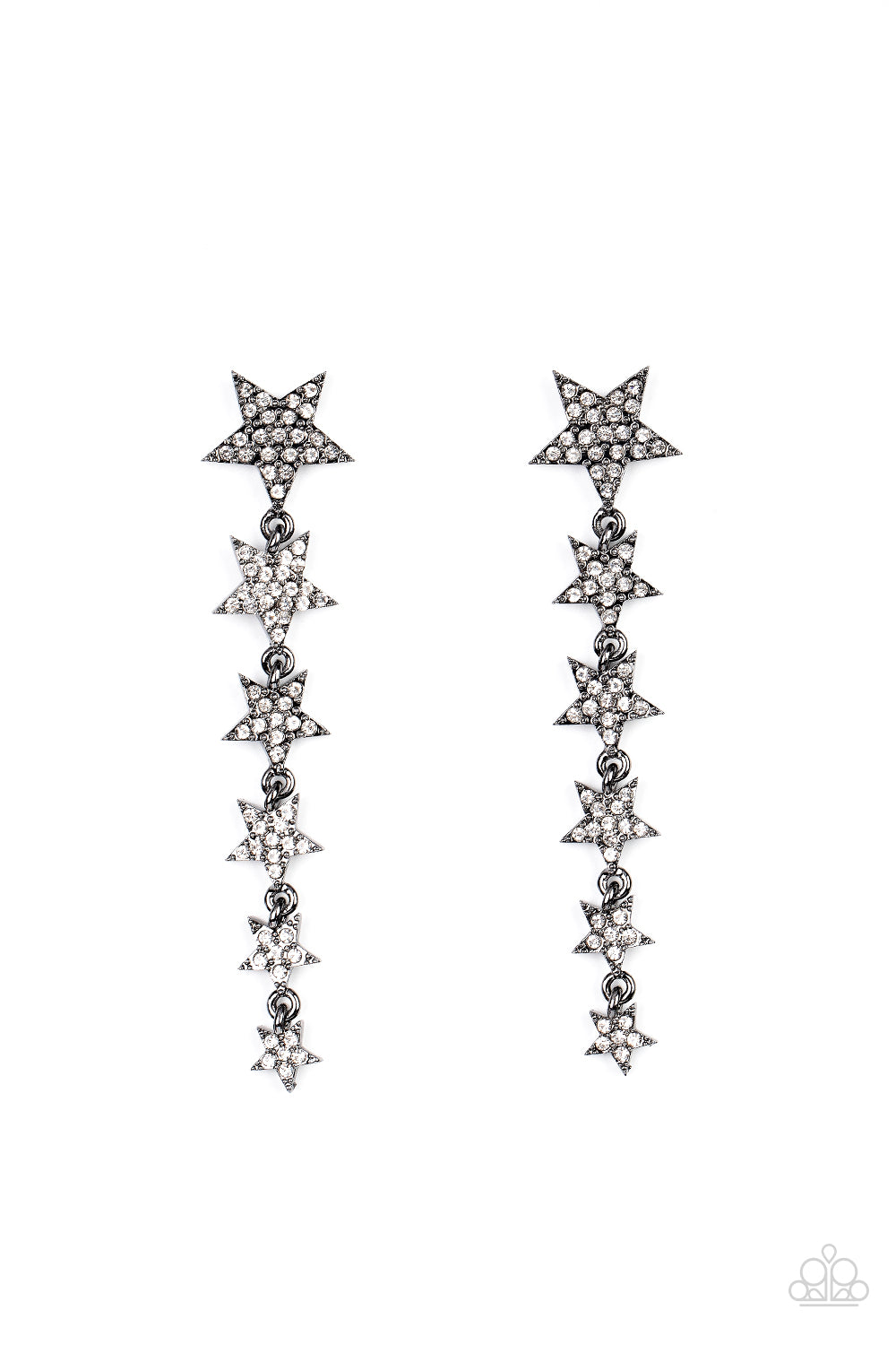 Americana Attitude - Black - Paparazzi Accessories 