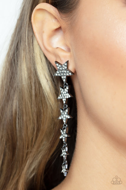 Americana Attitude - Black - Paparazzi Accessories 