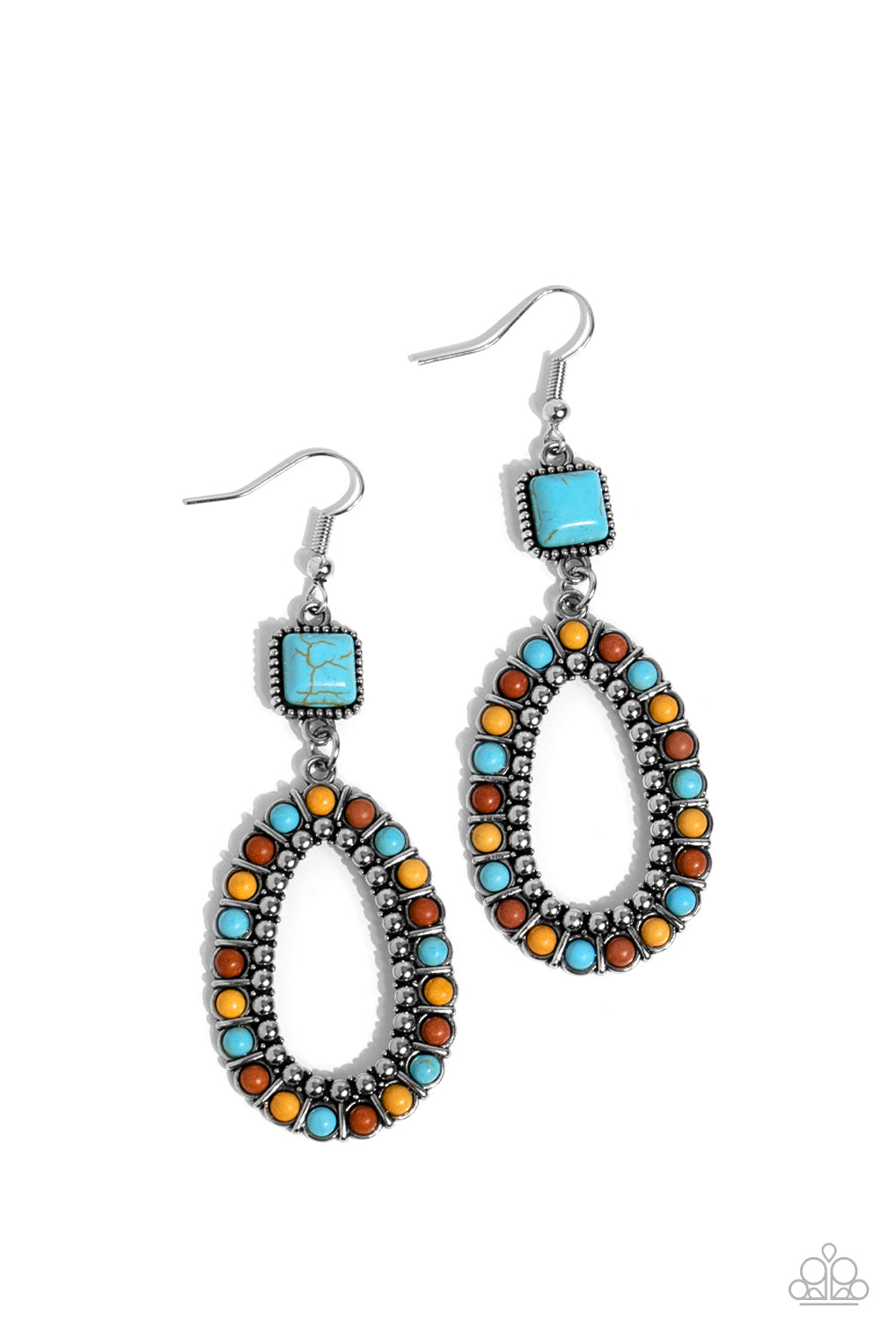 Napa Valley Luxe - Multi Earrings - Paparazzi Accessories 