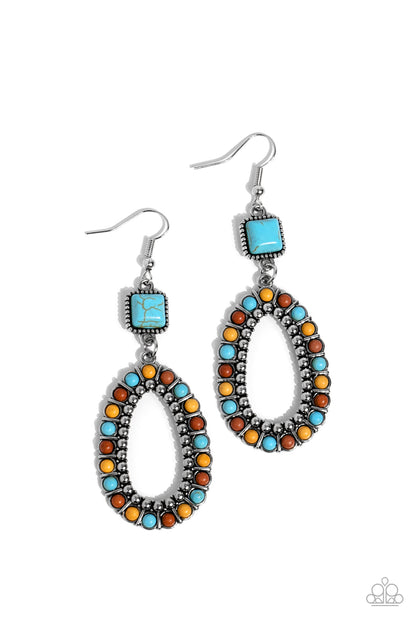 Napa Valley Luxe - Multi Earrings - Paparazzi Accessories 
