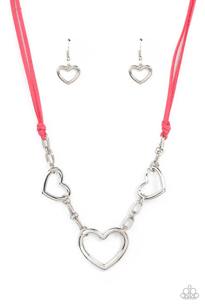 Fashionable Flirt - Pink Necklace - Paparazzi Accessories - Paparazzi Accessories 