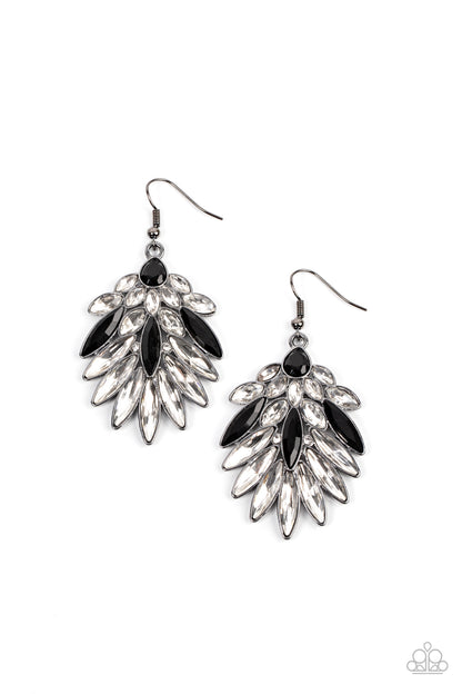 COSMIC-politan - Black Earrings - Paparazzi Accessories - Paparazzi Accessories 