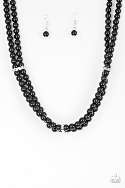 Put On Your Party Dress Black - Paparazzi Accessories 