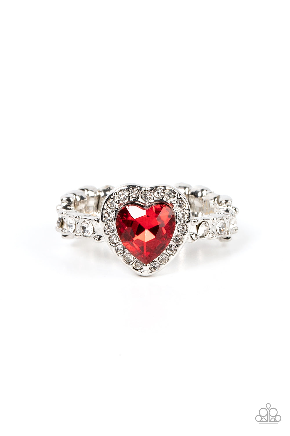 Romantic Reputation - Red Ring -Paparazzi Accessories - Paparazzi Accessories 
