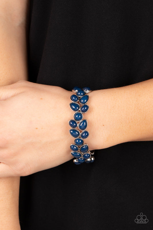 Marina Romance - Blue Bracelets - Paparazzi Accessories - Paparazzi Accessories 