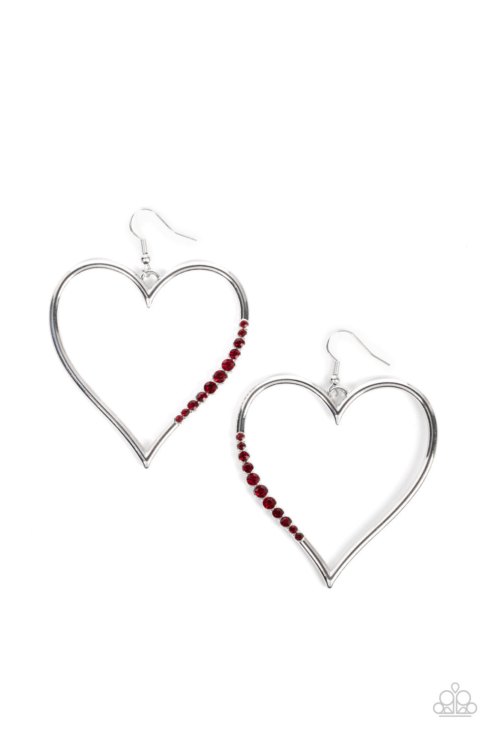 Bewitched Kiss - Red Earrings - Paparazzi Accessories - Paparazzi Accessories 