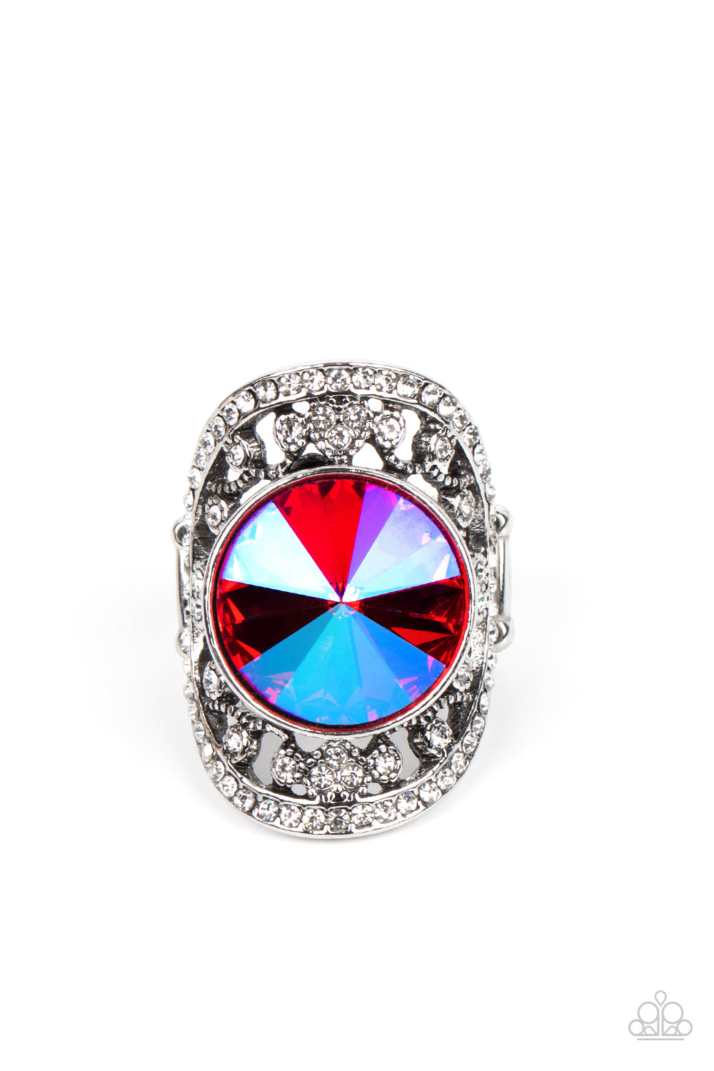 Galactic Garden - Pink Ring - Paparazzi Accessories 