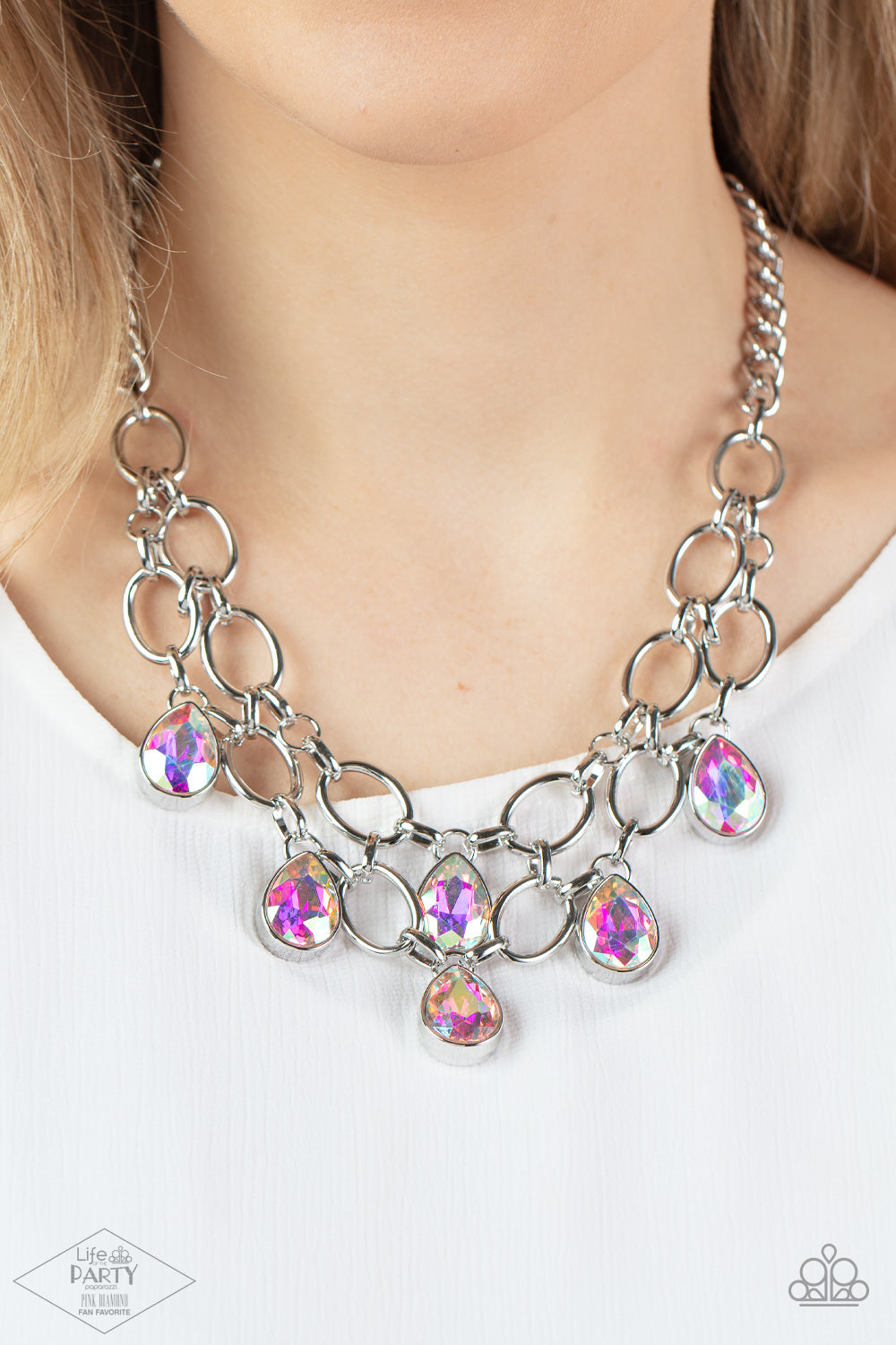 Show-Stopping Shimmer - Multi Necklace - Paparazzi Accessories 