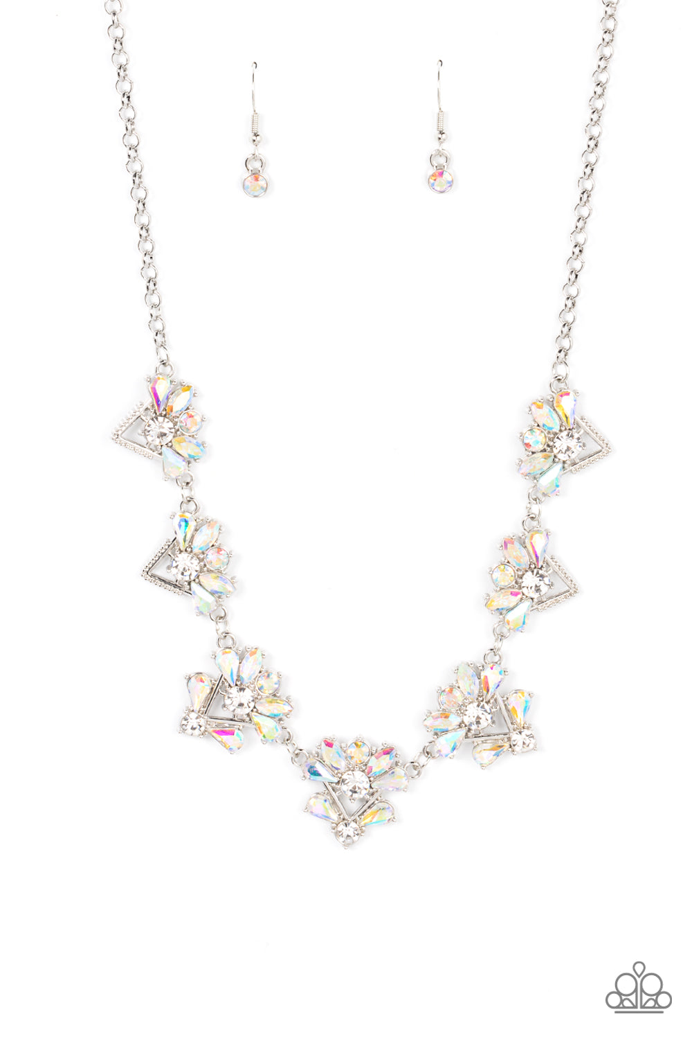 Extragalactic Extravagance - Multi Necklace - Paparazzi Accessories 