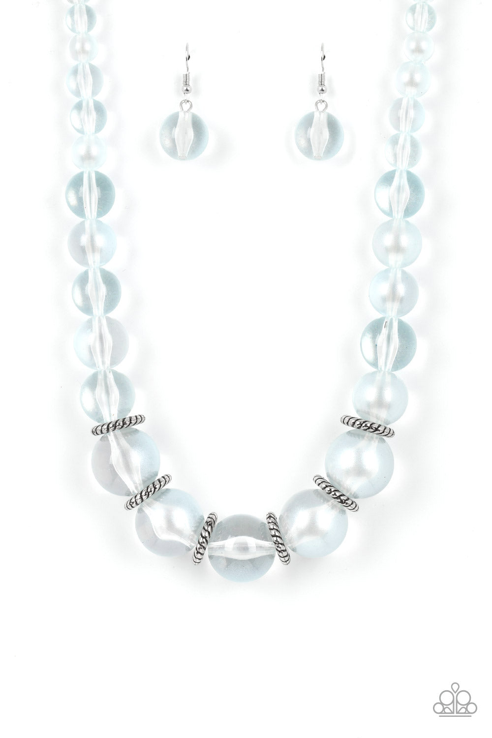 Marina Mirage - Blue Necklace - Paparazzi Accessories 