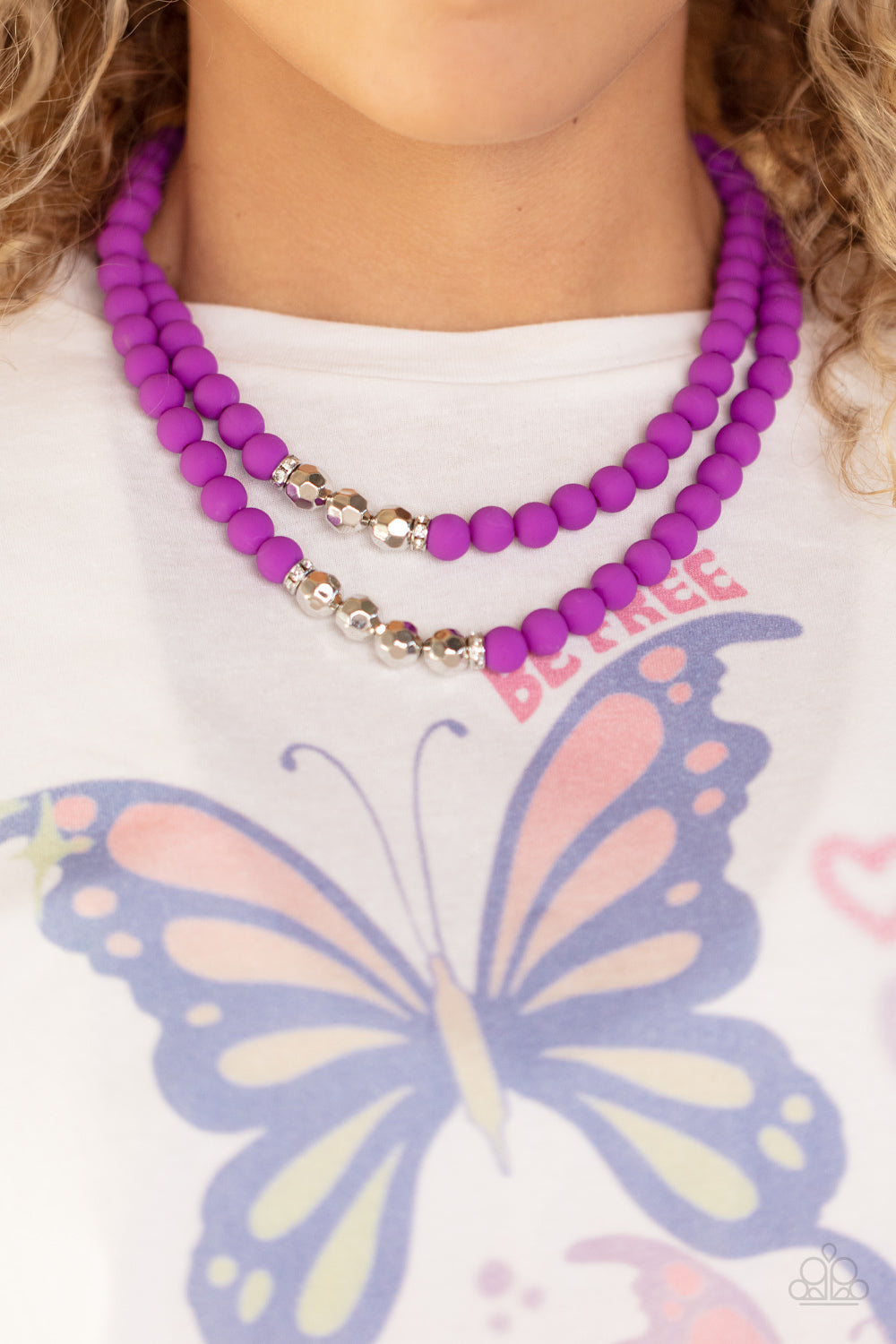 Summer Splash - Purple Necklace  - Paparazzi Accessories