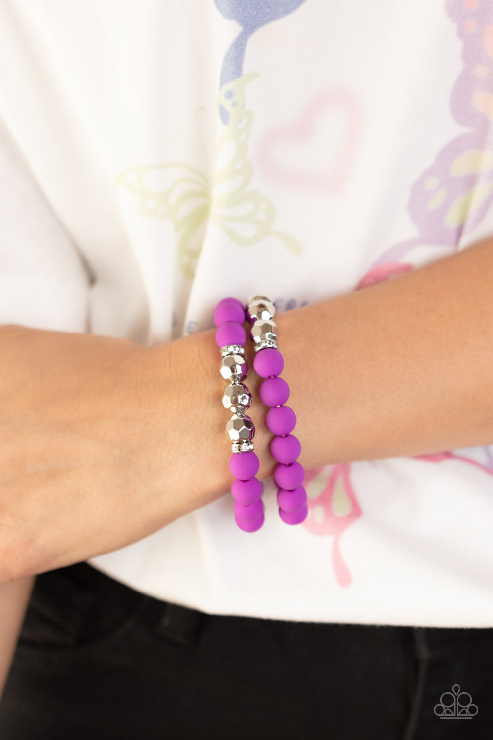 Dip and Dive - Purple Bracelet  - Paparazzi Accessories