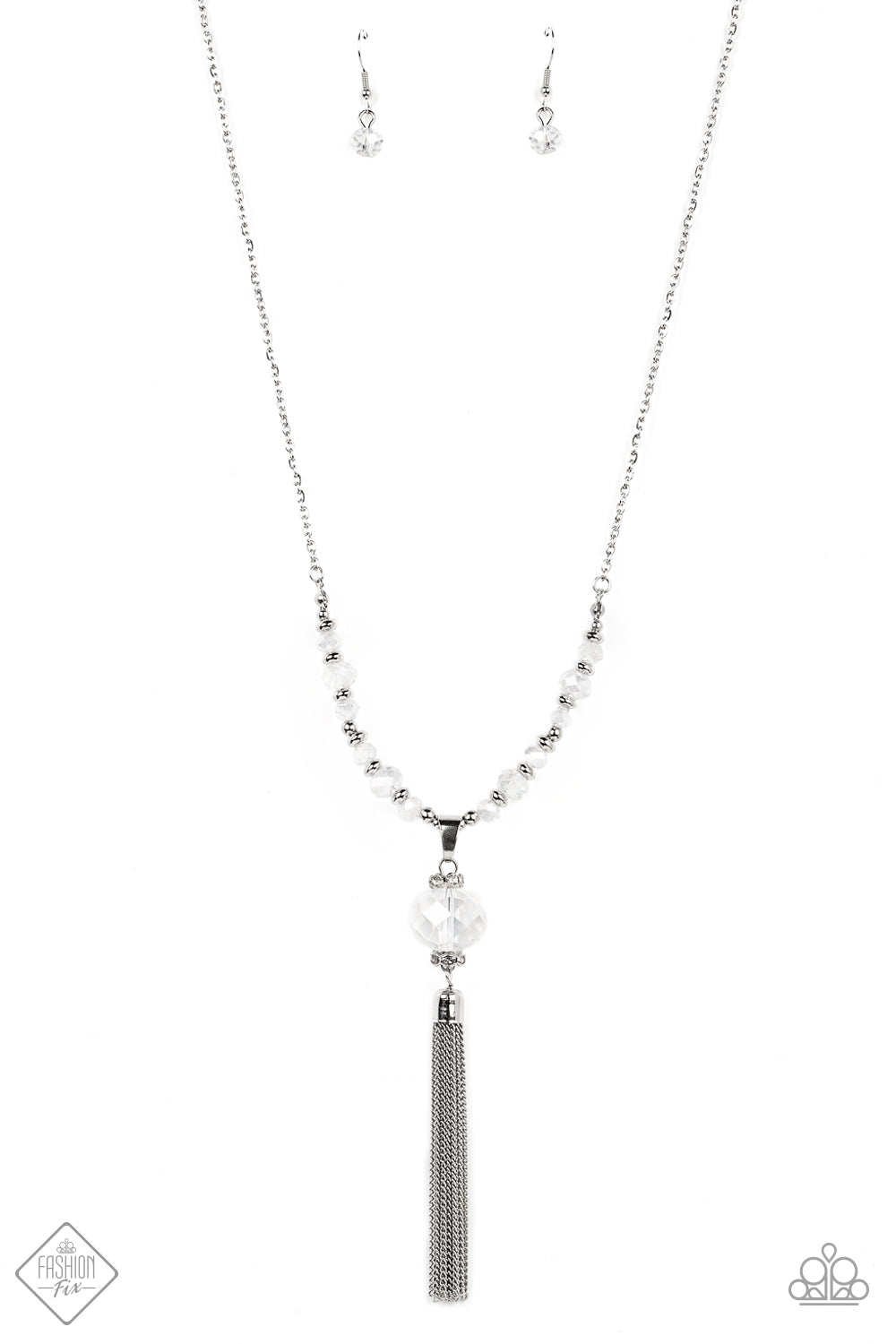One SWAY or Another - White Necklace (August 2022) - Paparazzi Accessories 