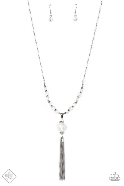 One SWAY or Another - White Necklace (August 2022) - Paparazzi Accessories 