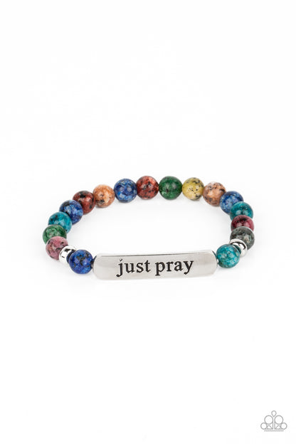 Just Pray - Multi Bracelet - Paparazzi Accessories - Paparazzi Accessories 
