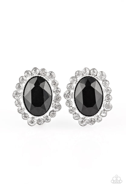 Hold Court - Black Post - Paparazzi Accessories - Paparazzi Accessories 