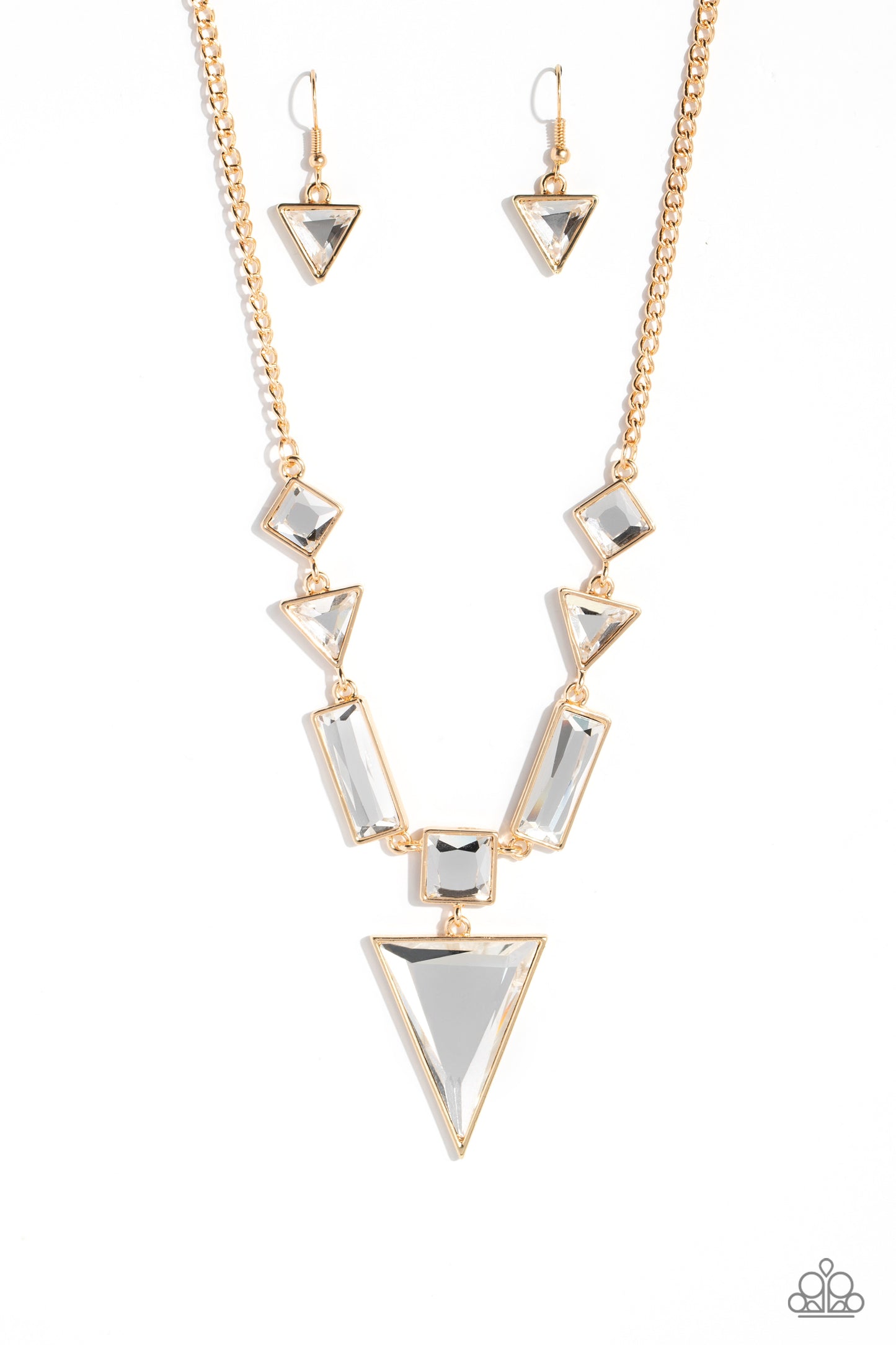 Fetchingly Fierce - Gold Necklace  - Paparazzi Accessories