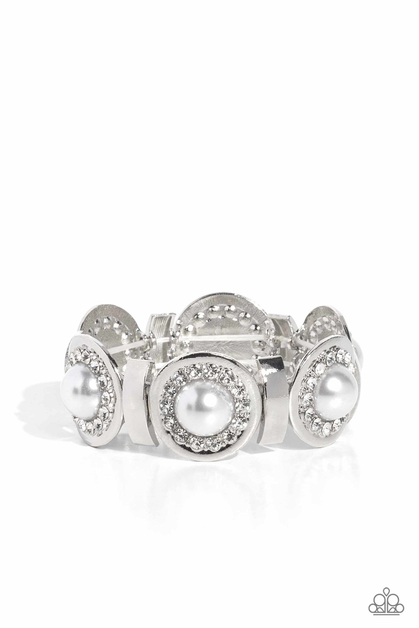 Summer Serenade - White Bracelet - Paparazzi Accessories