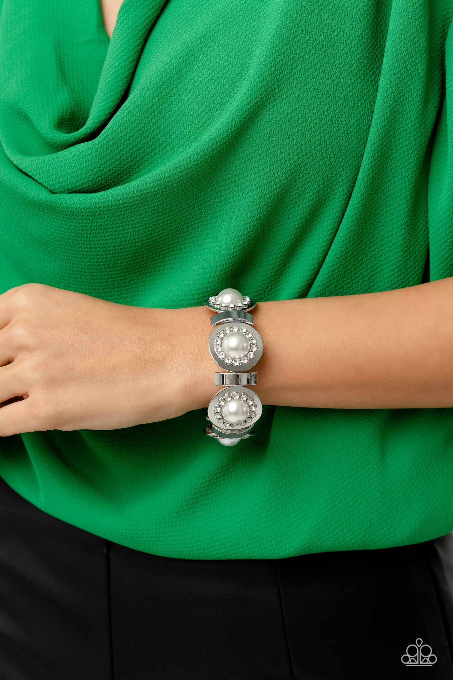 Summer Serenade - White Bracelet - Paparazzi Accessories