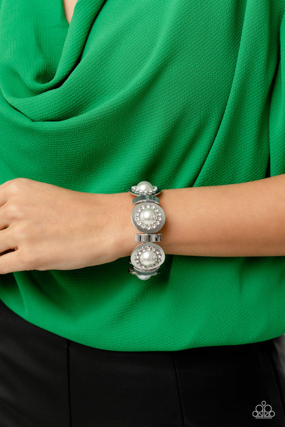 Summer Serenade - White Bracelet - Paparazzi Accessories