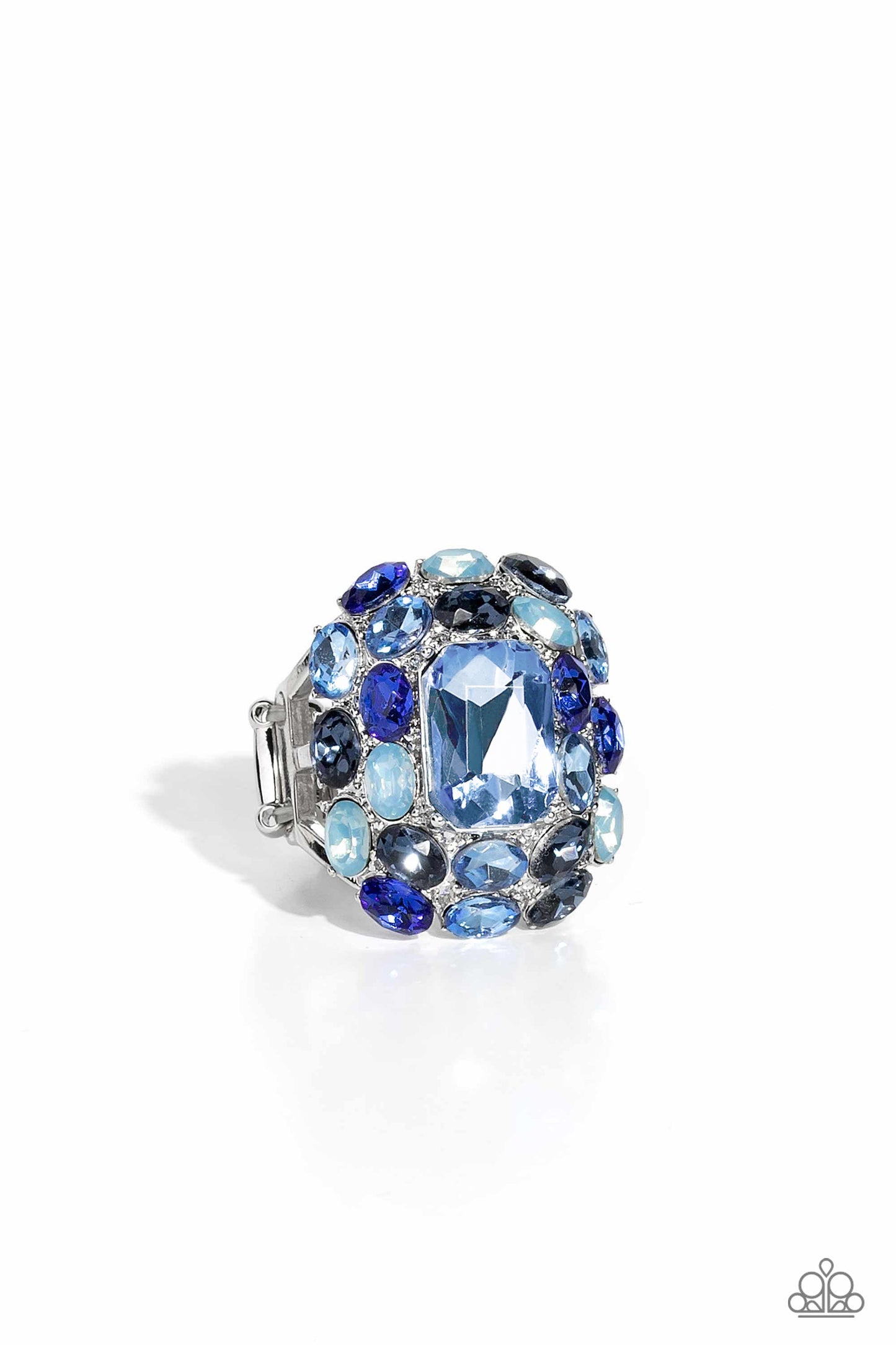 Perfectly Park Avenue - Blue Ring - Paparazzi Accessories