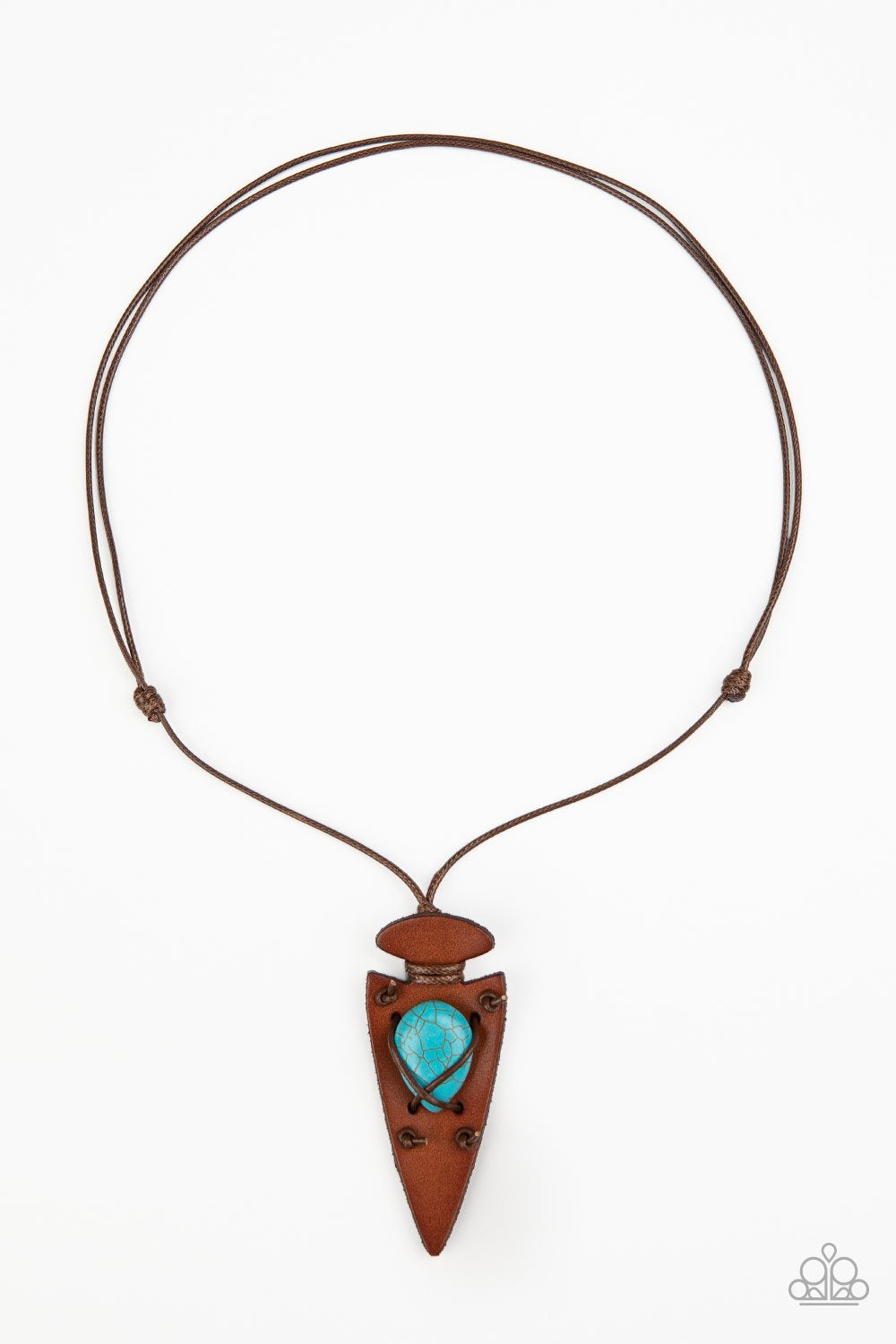 Hold Your ARROWHEAD Up High - Blue - Paparazzi - Paparazzi Accessories 
